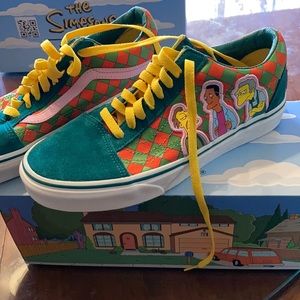 The Simpsons Vans Size 7.5 Men’s 9 Women’s Moe’s Old Skool Vans